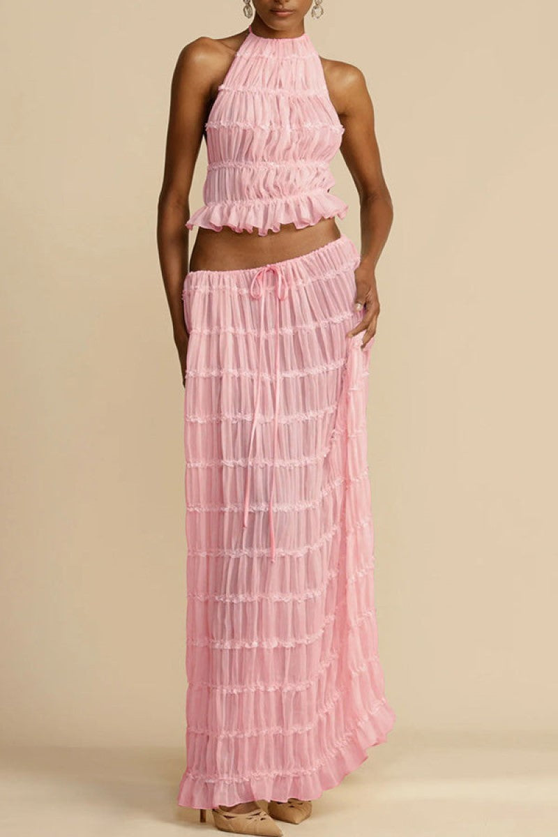 Backless Halter Set - Moe