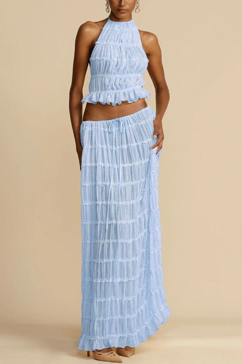Backless Halter Set - Moe
