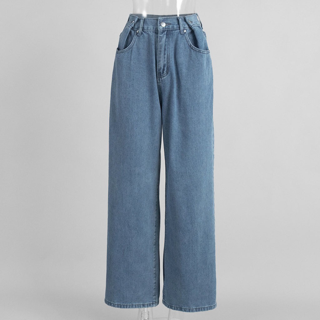 Wide Leg Loose Jeans European And American