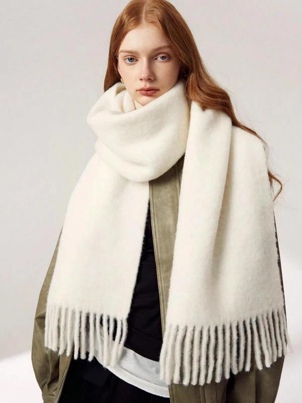 Aria Elegant Winter Mohair Scarf