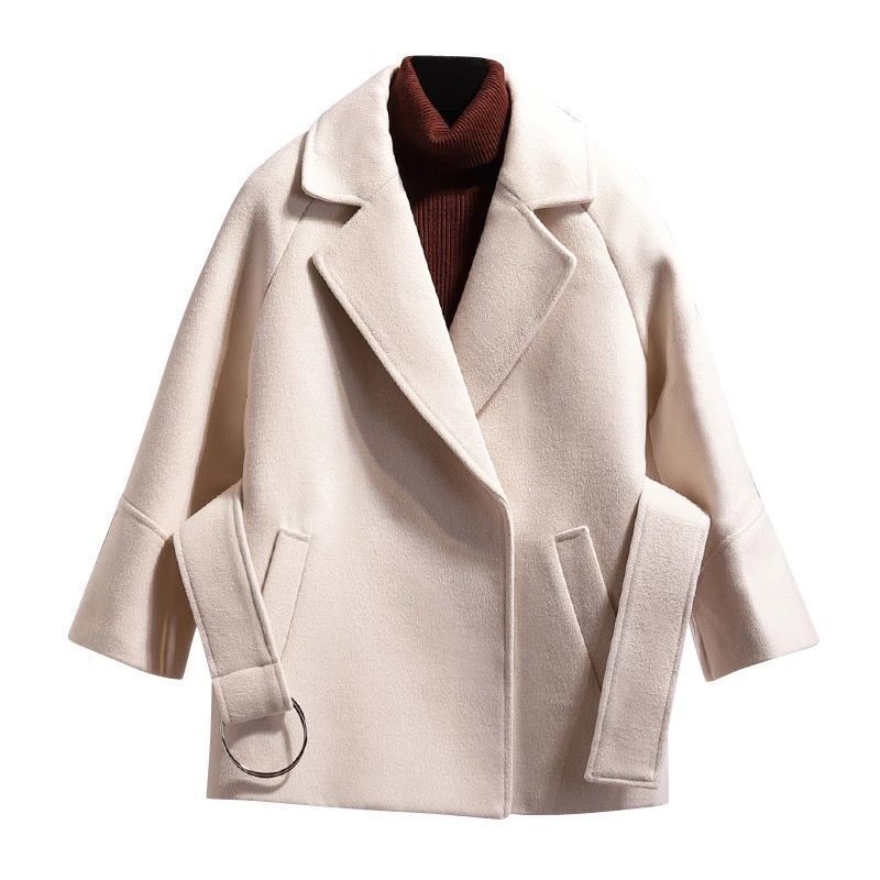 Sophie Loose Wool Short Coat