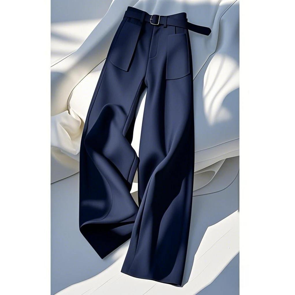 Maison Navy Pantalon