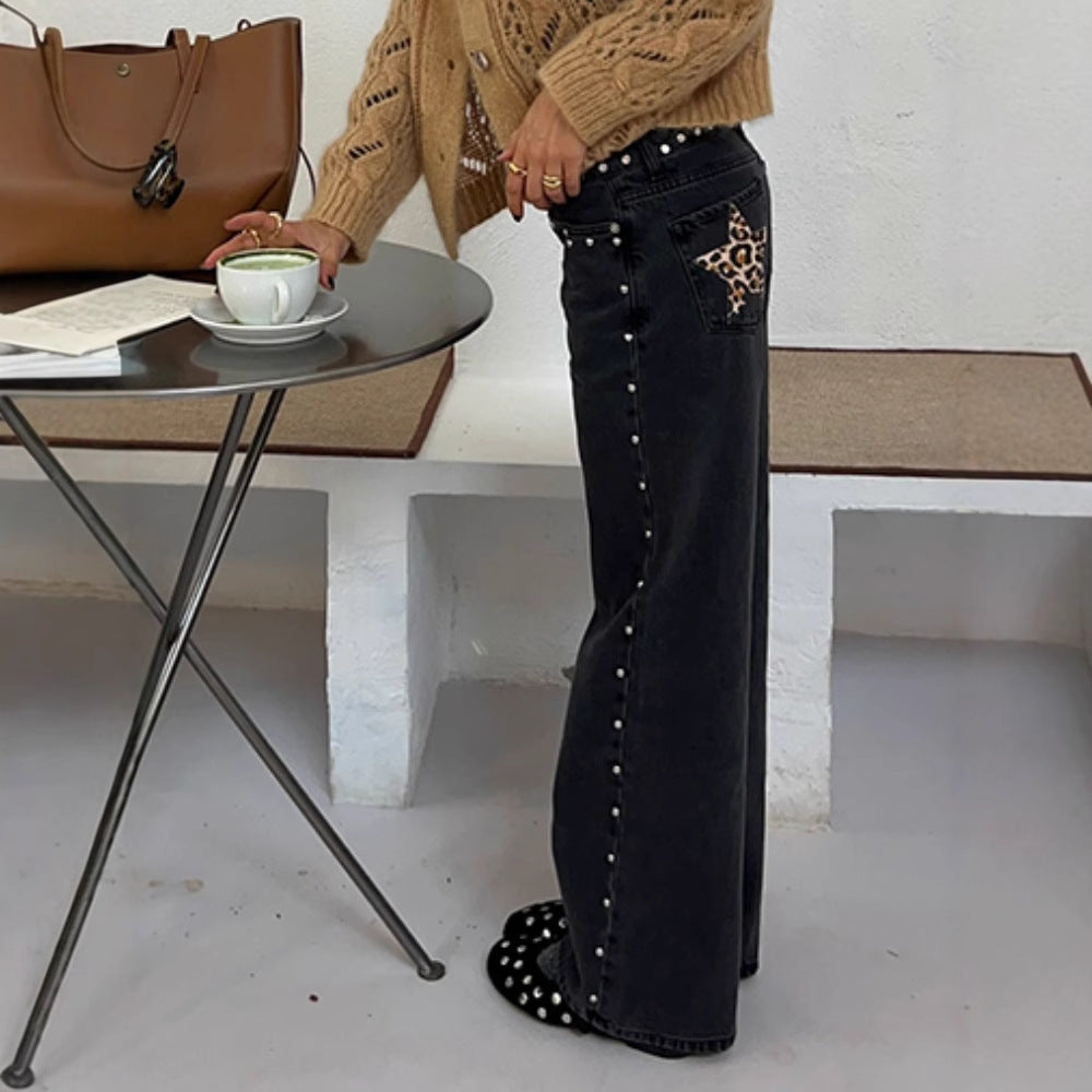 Emma Leopard Broek met Sterrenprint