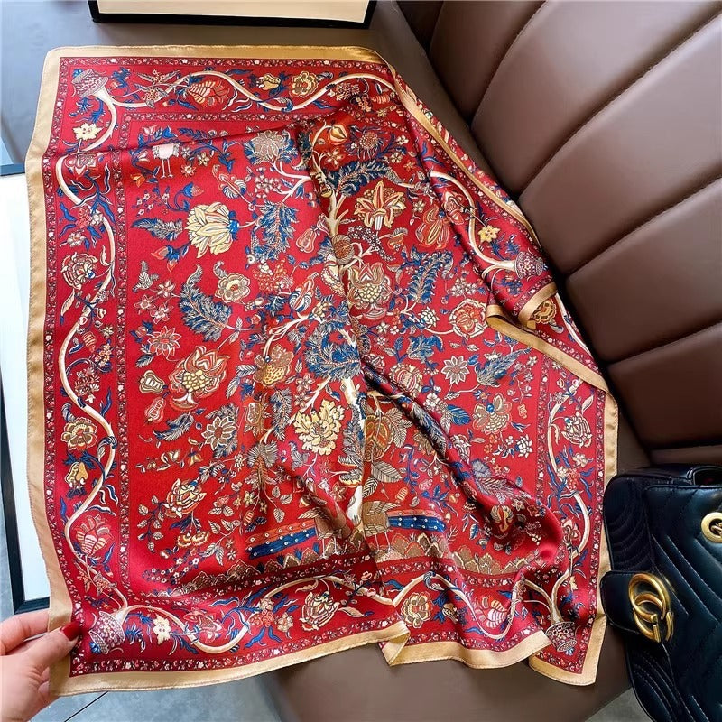 Bloom Silk Scarf