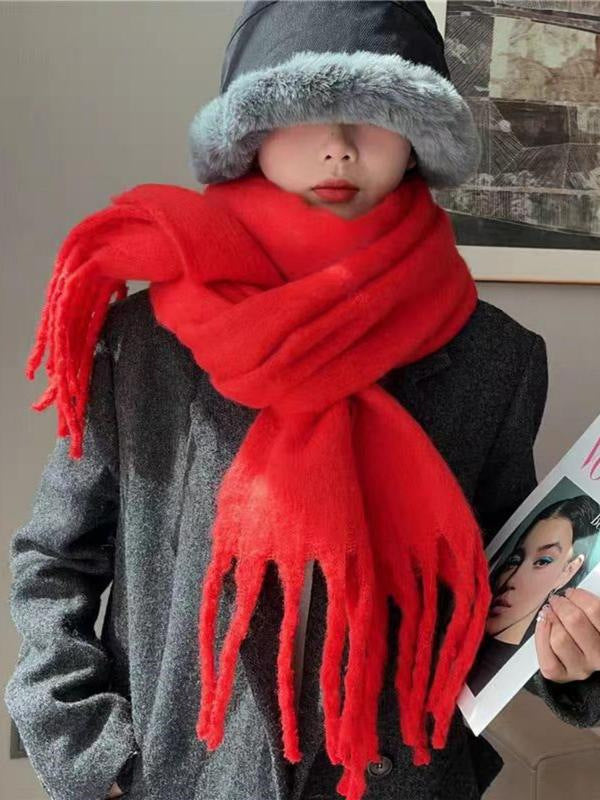 Aria Elegant Winter Mohair Scarf