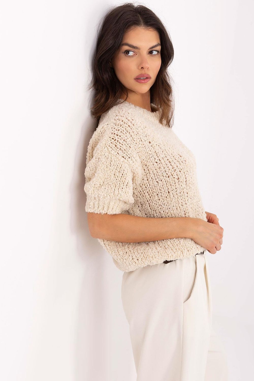  Trui met korte mouwen model 206944 Italy Moda 