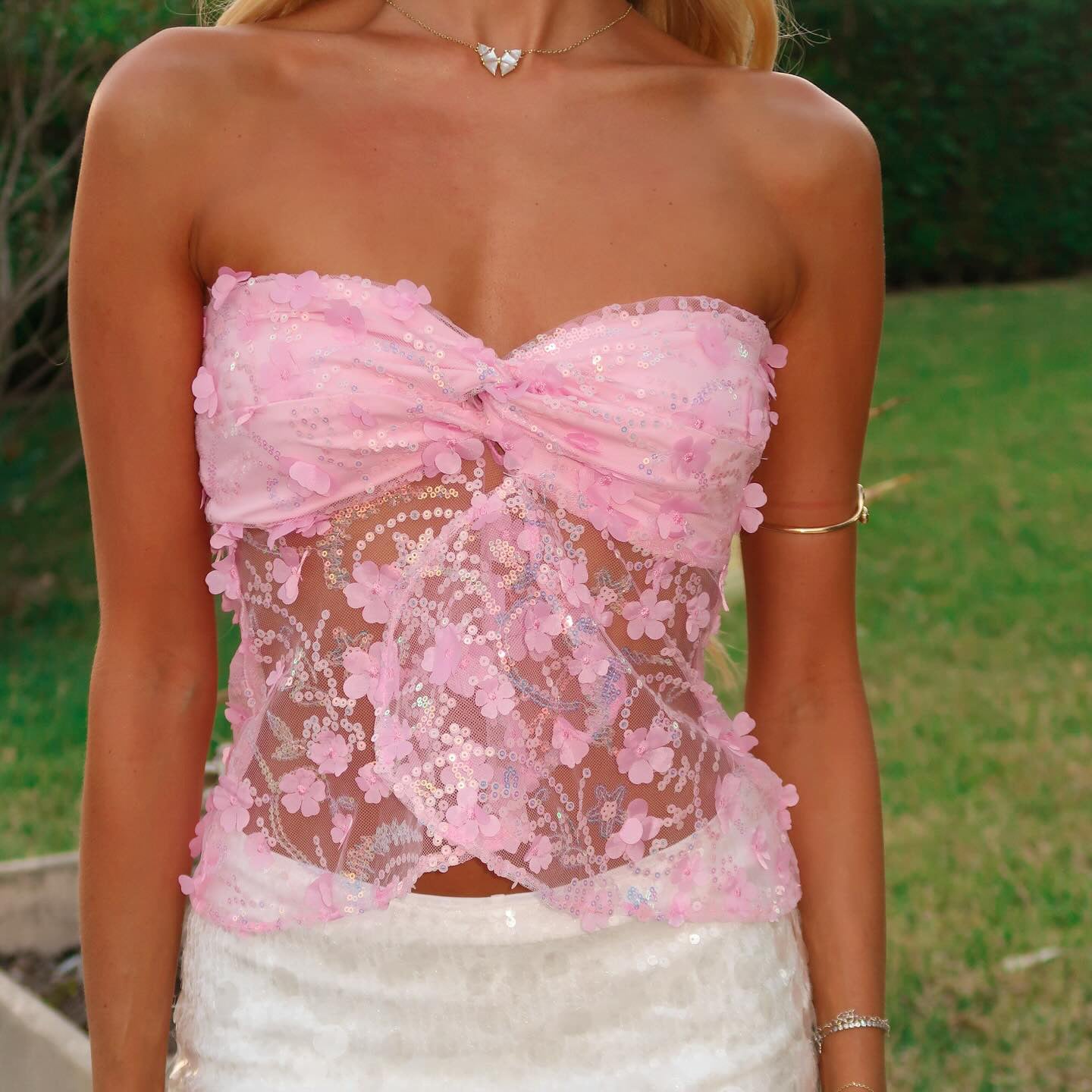 Roze Sling Top - Moe