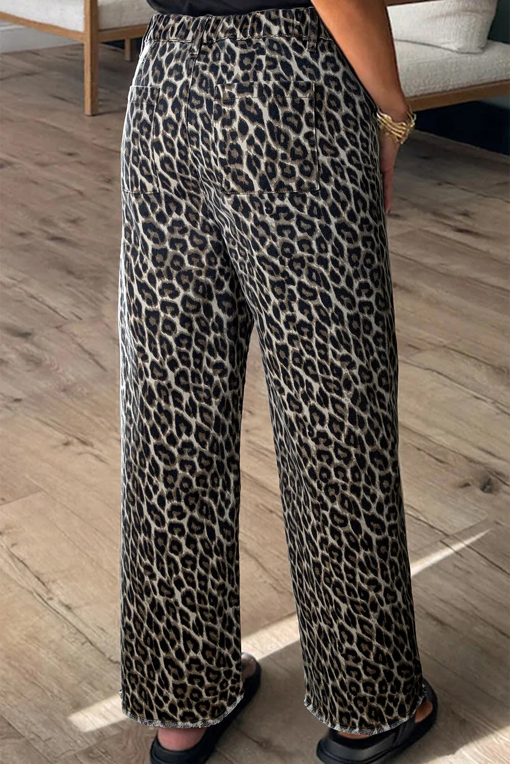 Ivy Leopard Jeans