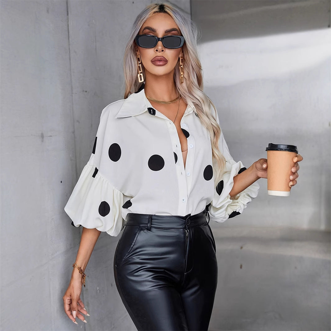 Sophie Polka Dot Blouse