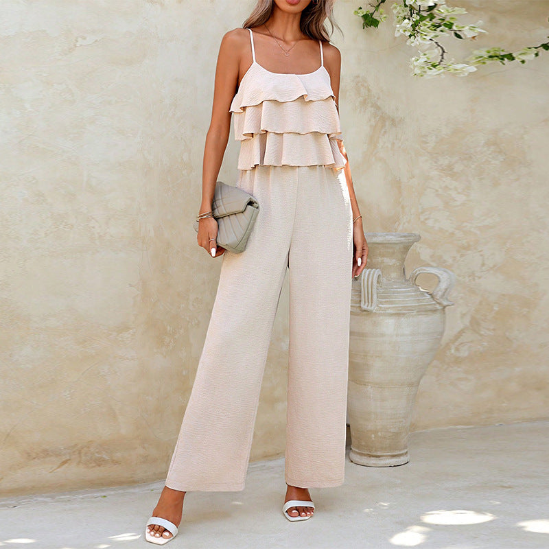 Apricot Jumpsuit - Moe